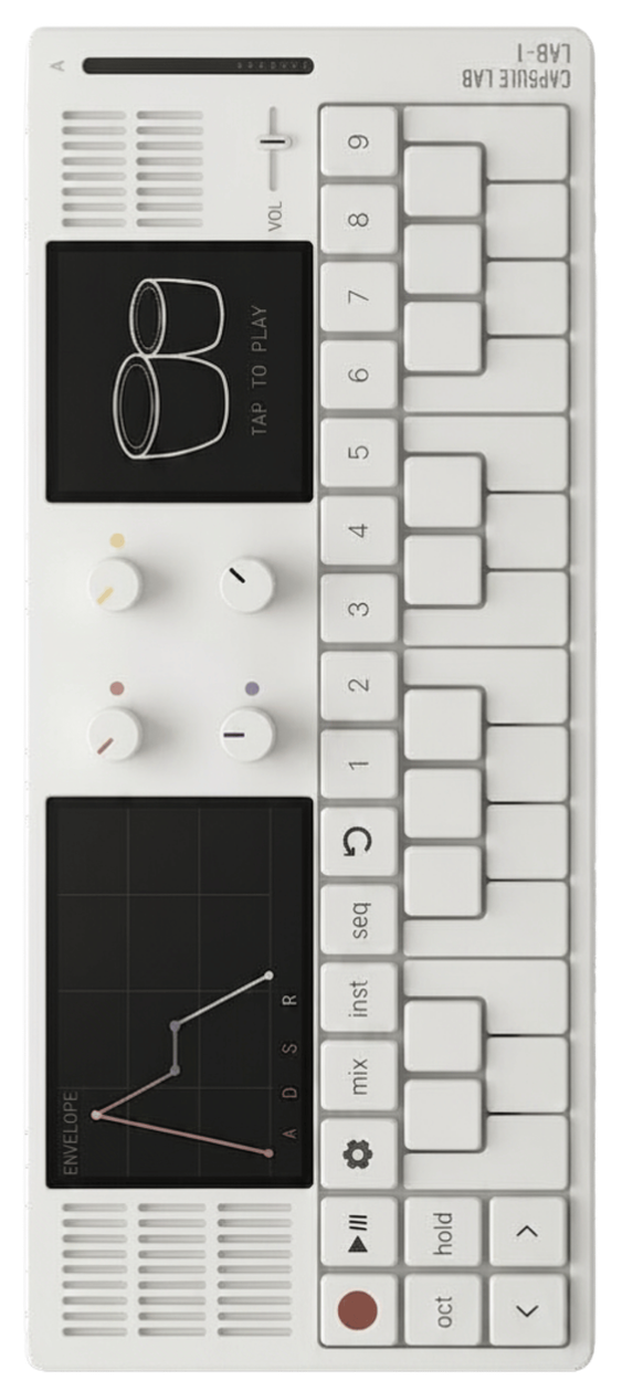 LAB-1 in Chalk White